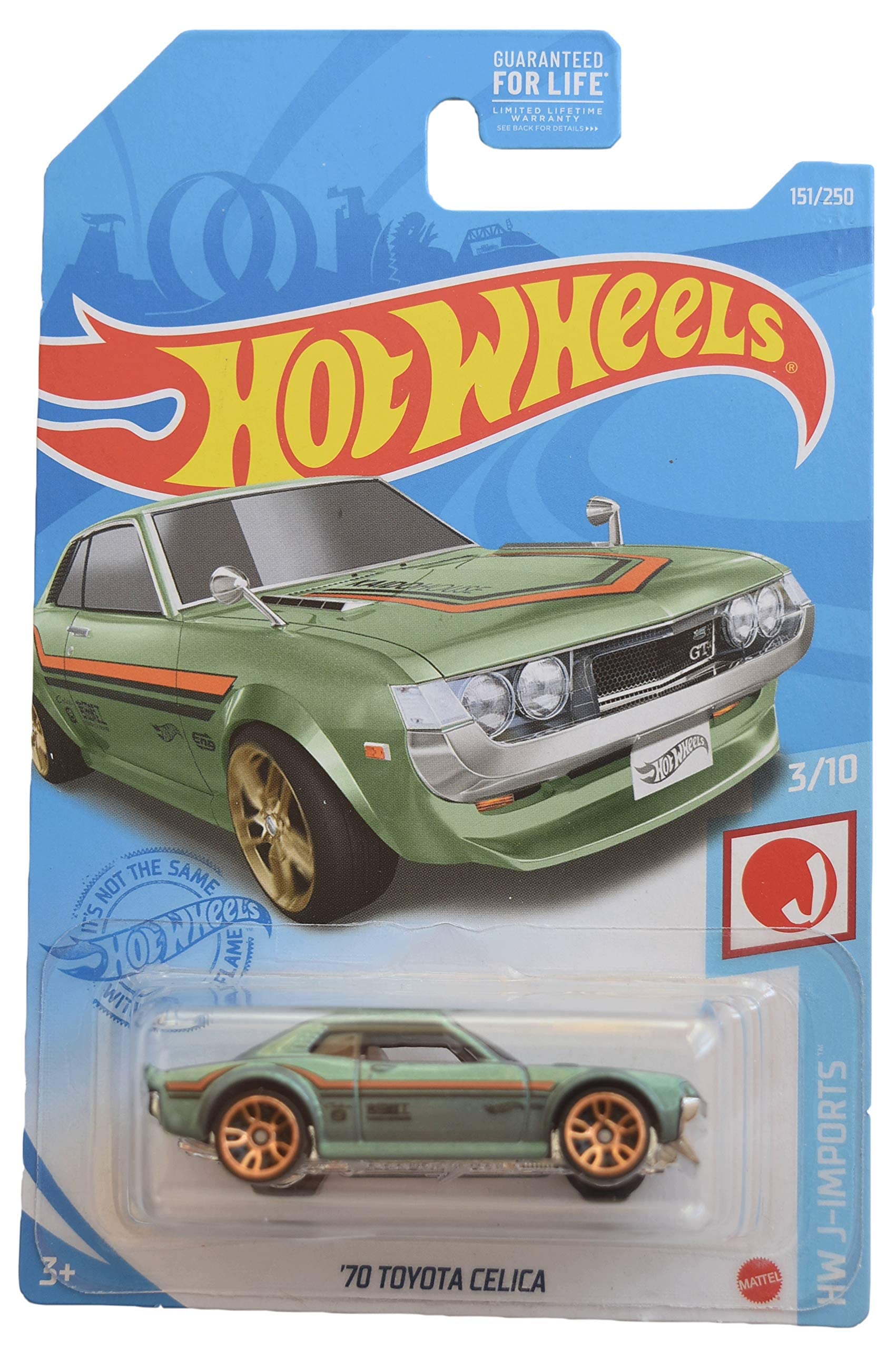 Amazon.com: Hot Wheels '70 Toyota Celica, [Green] 151/250 J